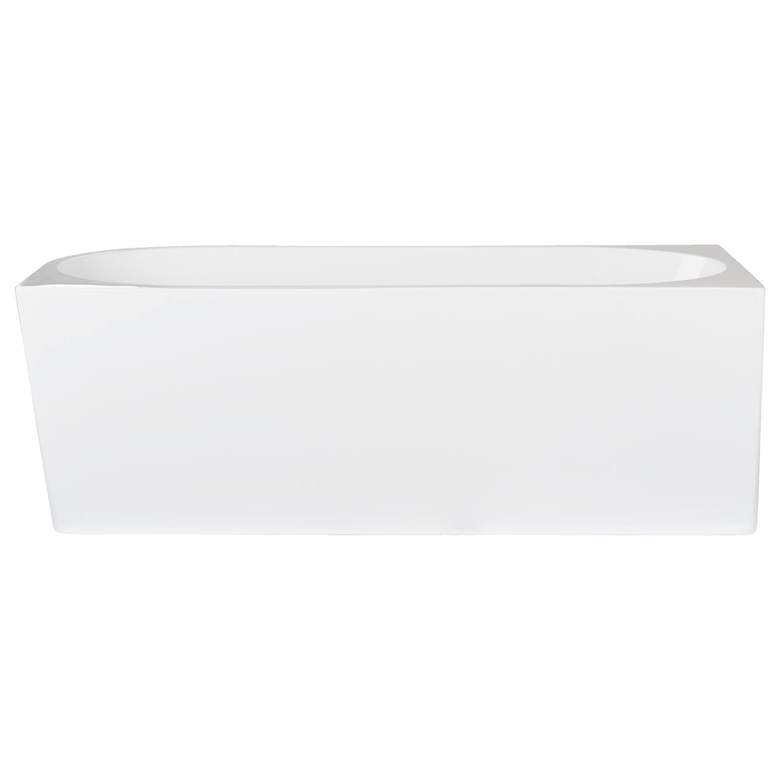 Rozelle 170cm Right Corner Acrylic Bath Gloss White