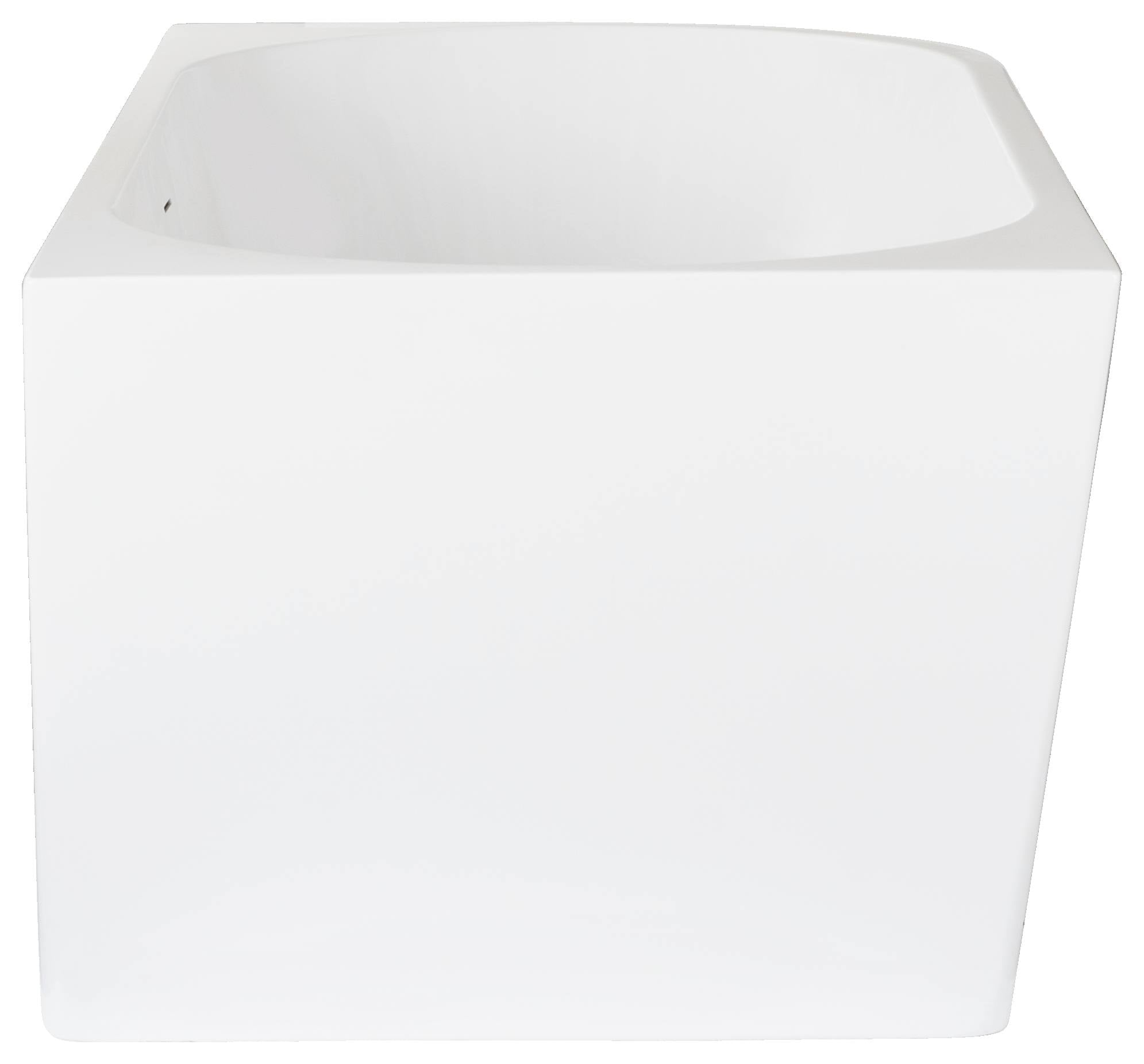 Rozelle 170cm Right Corner Acrylic Bath Matte White