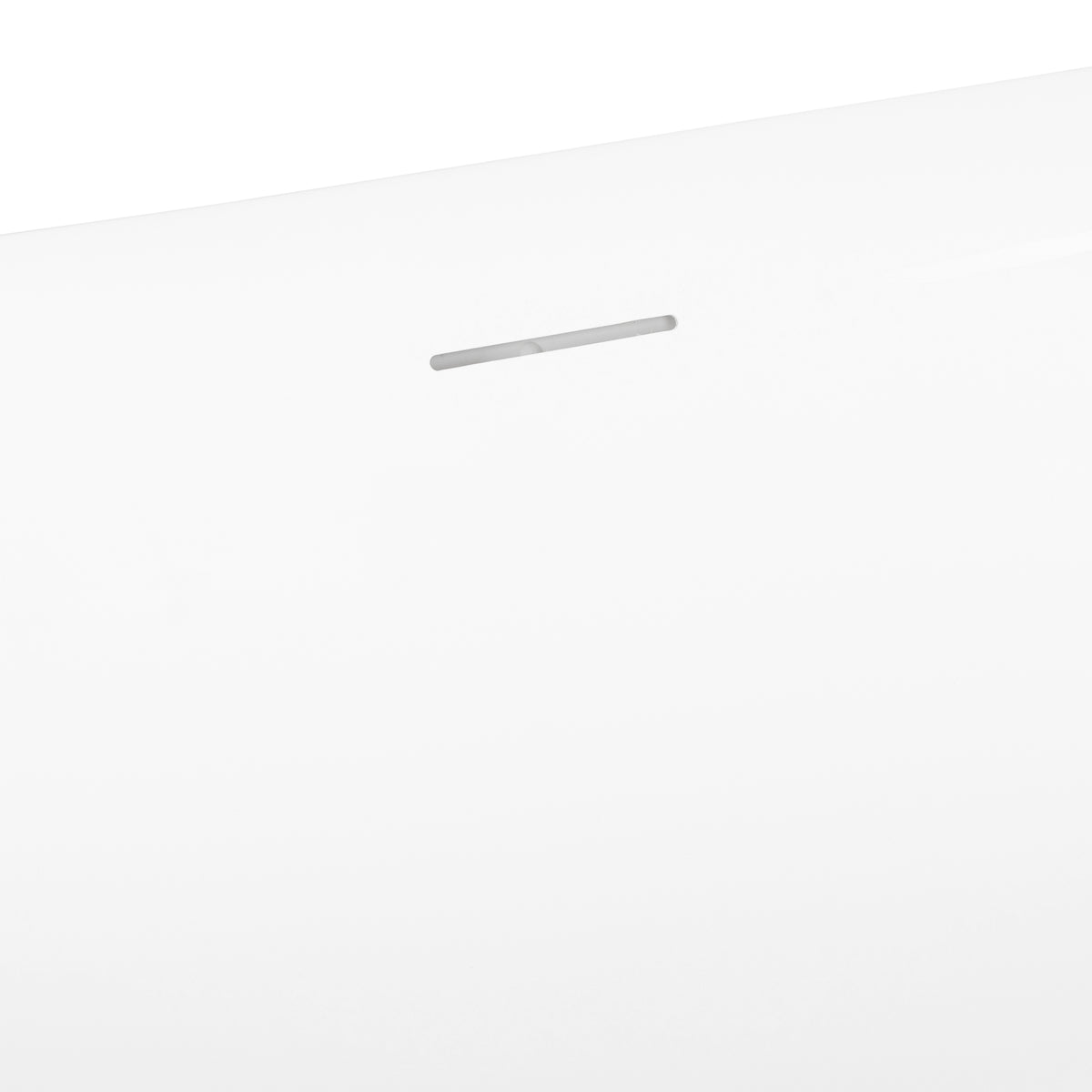 Theodore 150cm Freestanding Acrylic Bath with Overflow & Waste, Gloss White