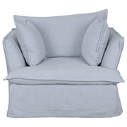 Carla Armchair, Light Grey