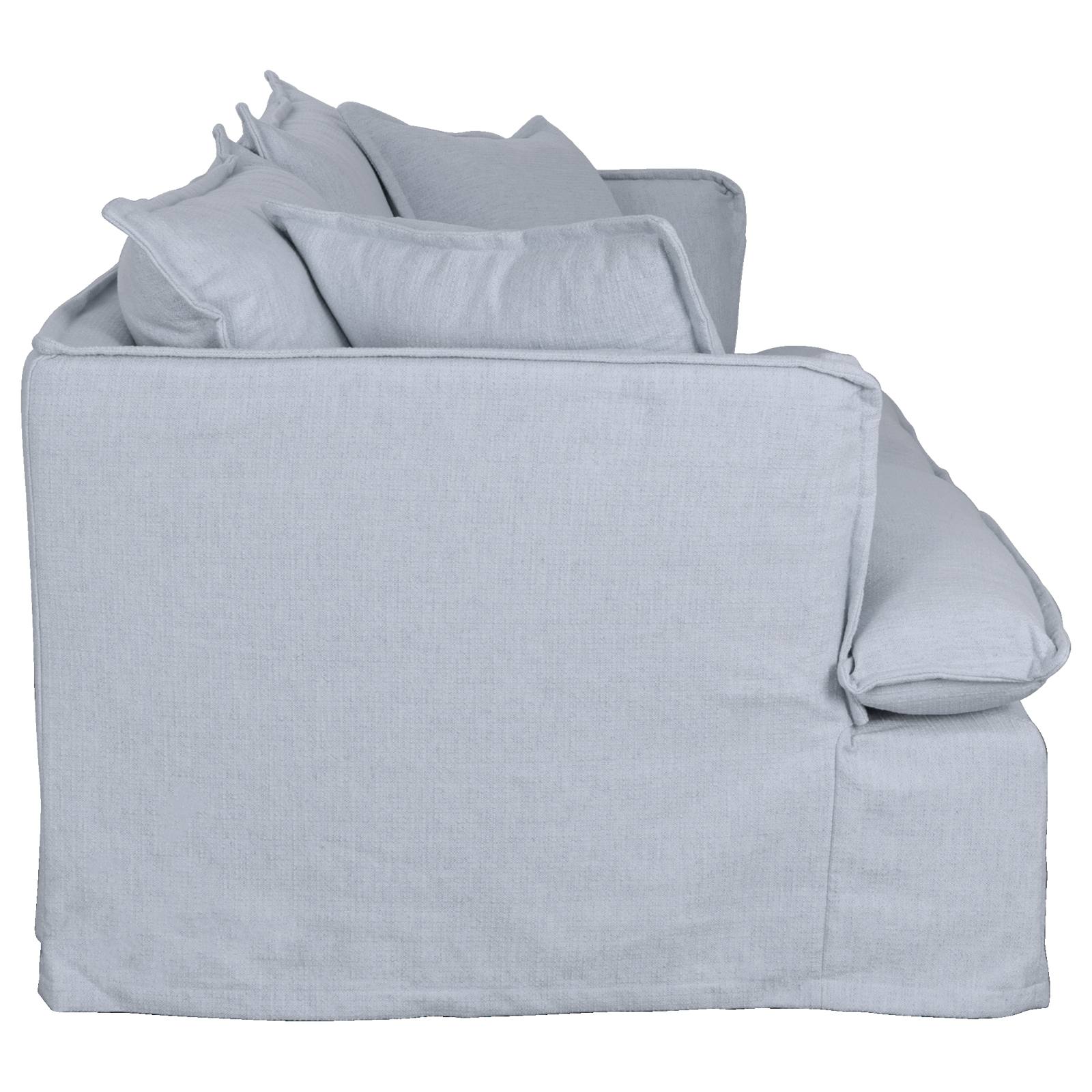 Carla 2 Seater Sofa, Light Grey