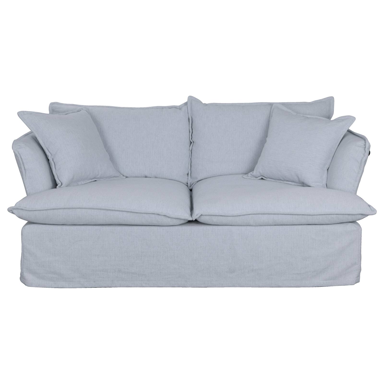 Carla 2 Seater Sofa, Light Grey