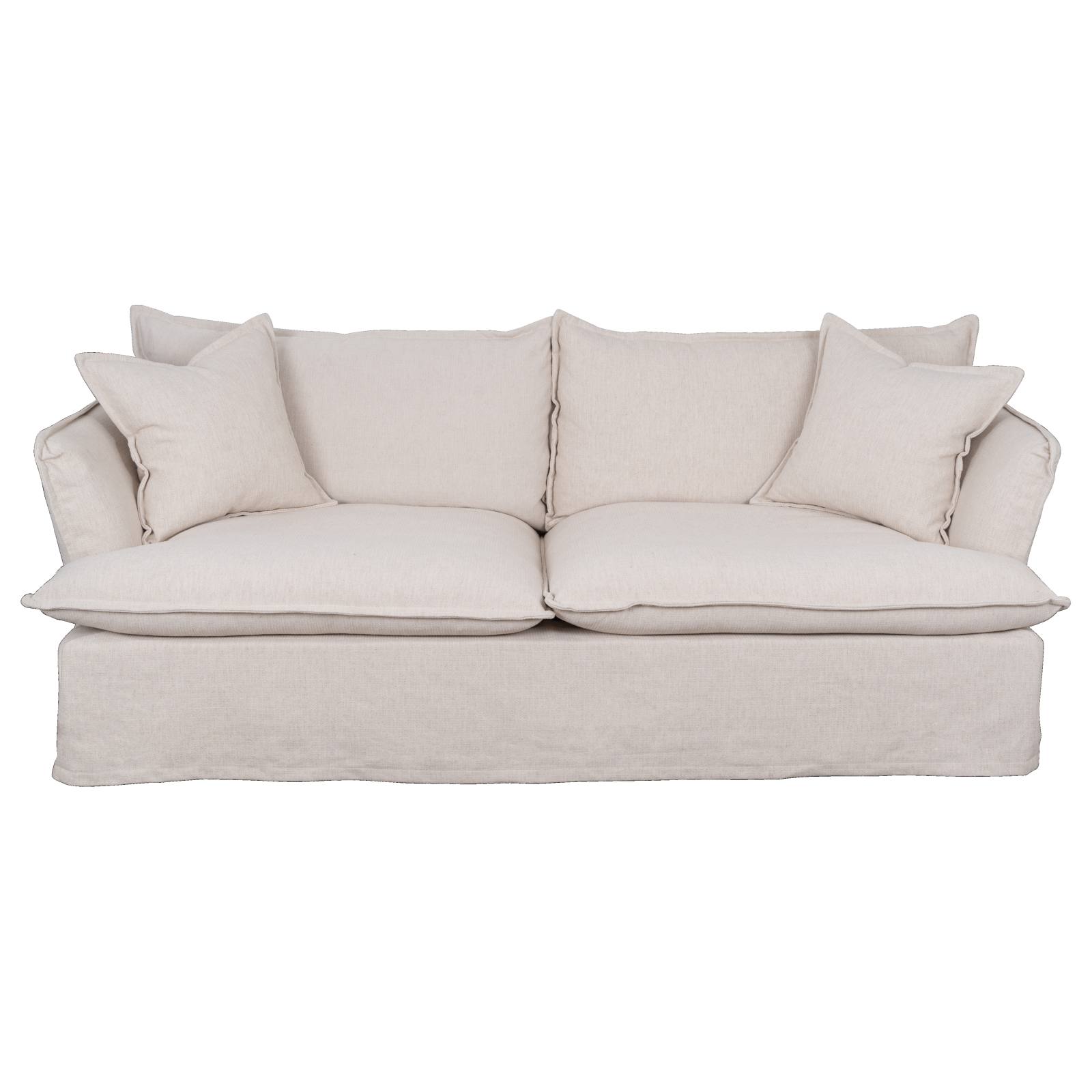 Carla 3 Seater Sofa, Beige