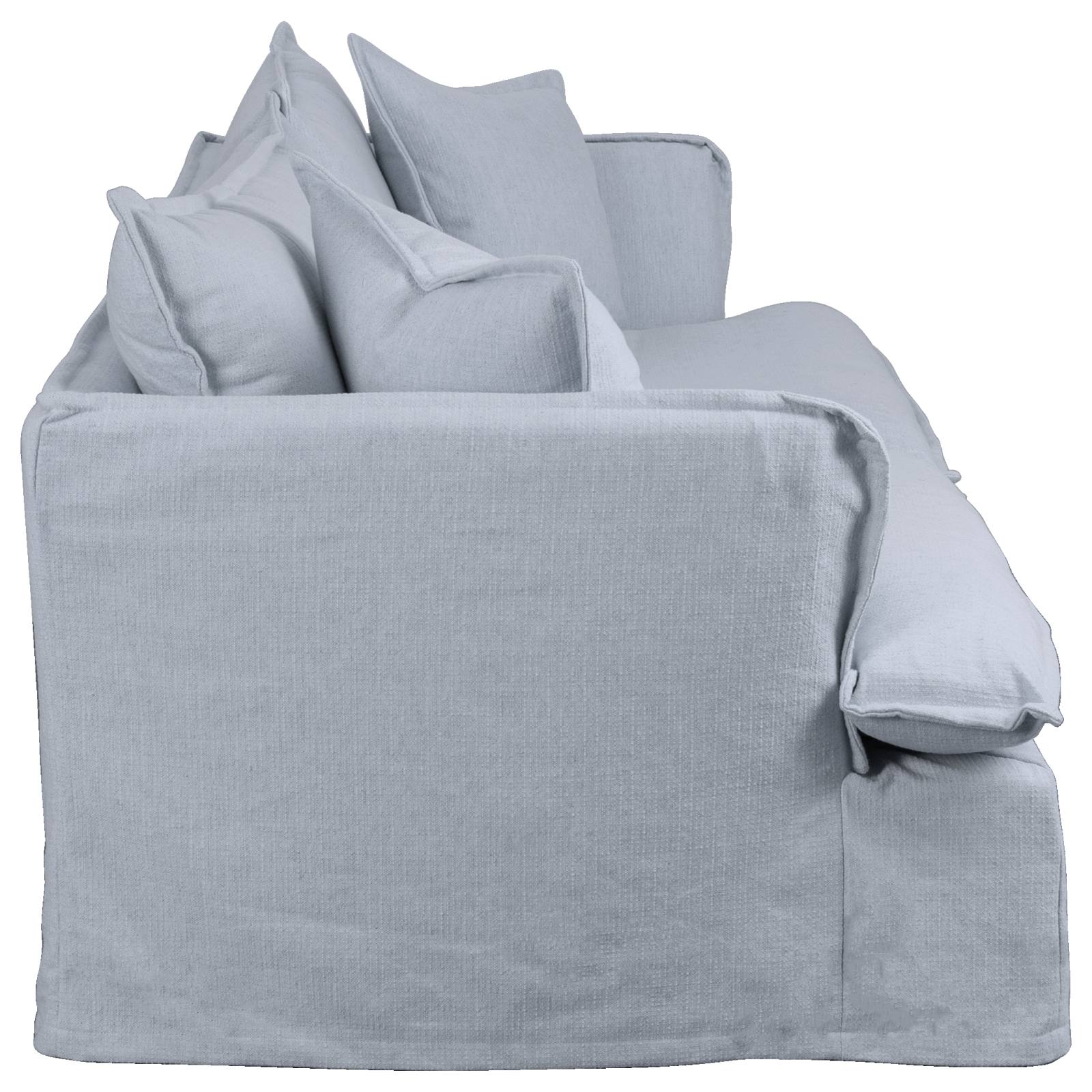 Carla 3 Seater Sofa, Light Grey