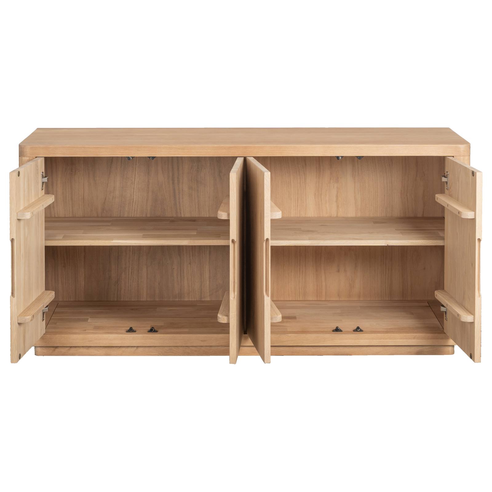 Charmain 152cm Oak Sideboard, Natural