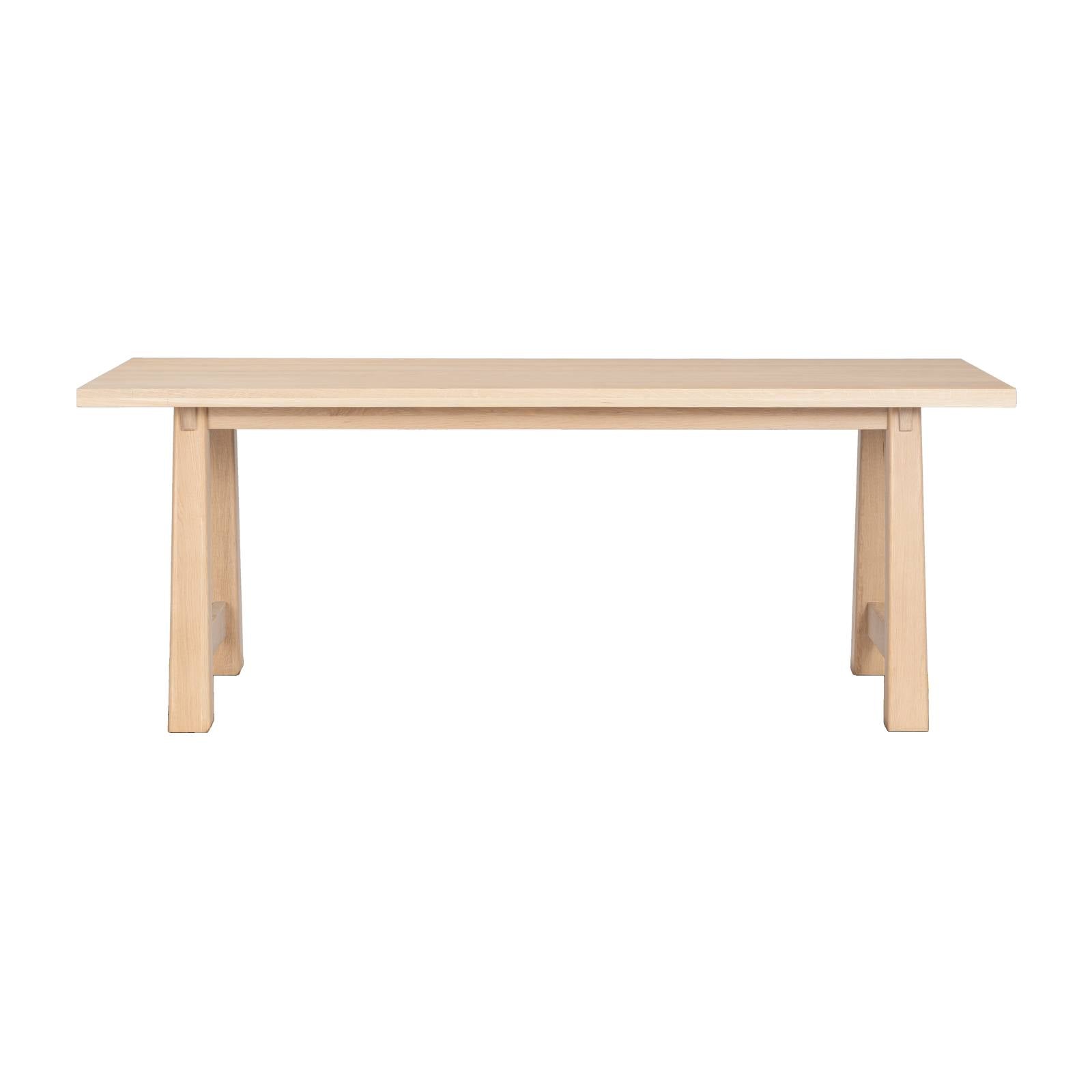 Sherine 200cm Oak Dining Table, Natural