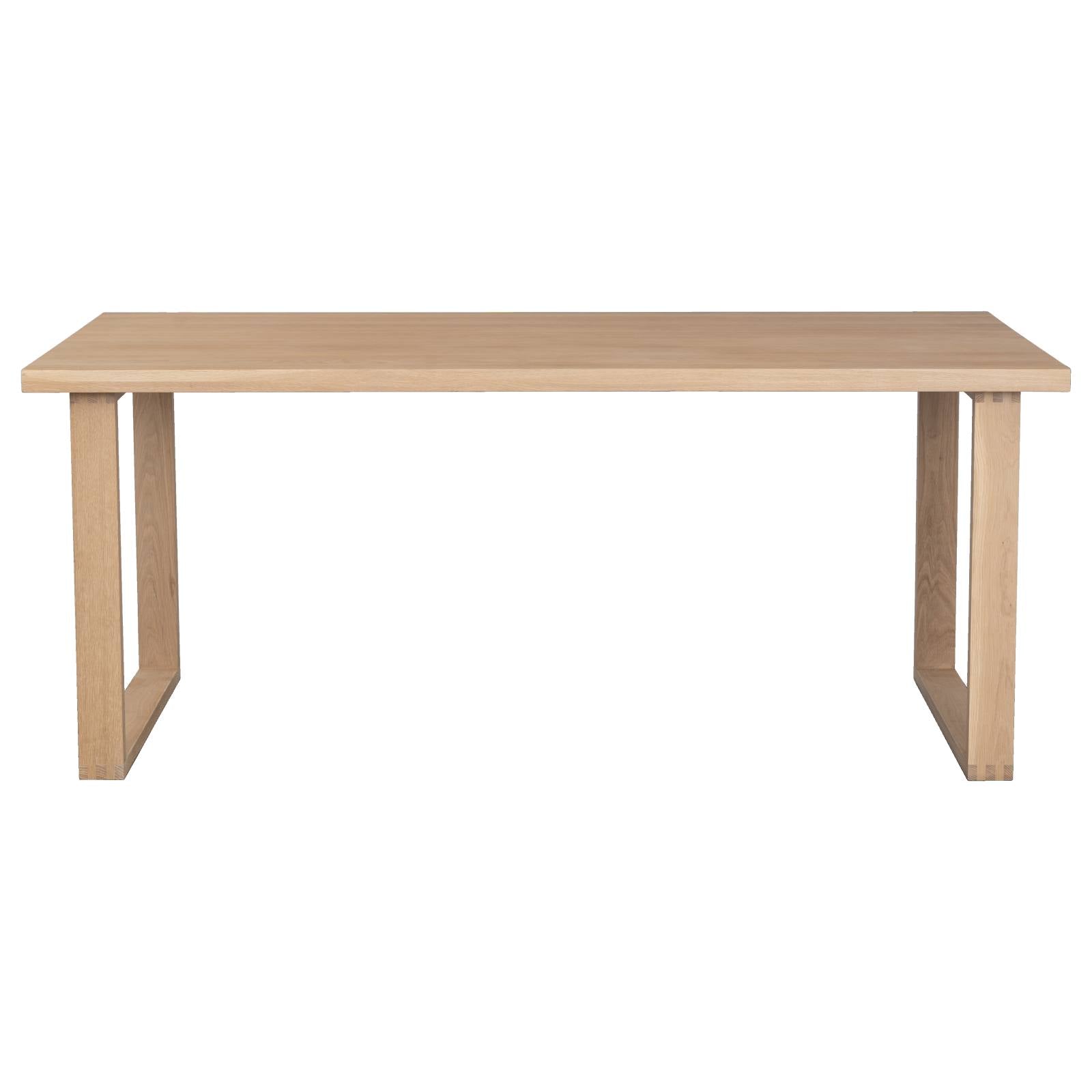 Nicola 180cm Oak Dining Table, Natural