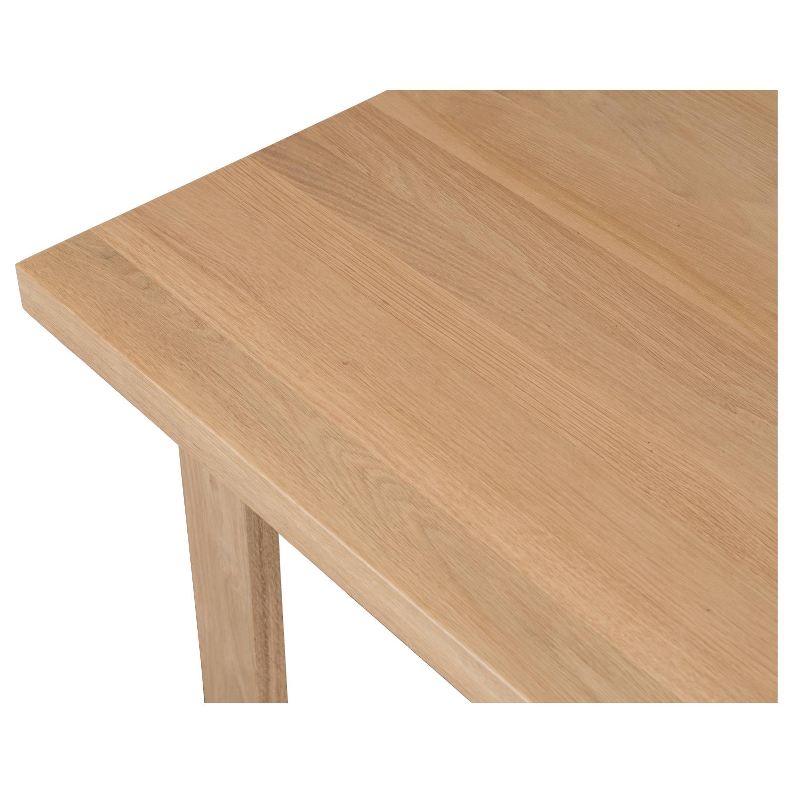Nicola 180cm Oak Dining Table, Natural