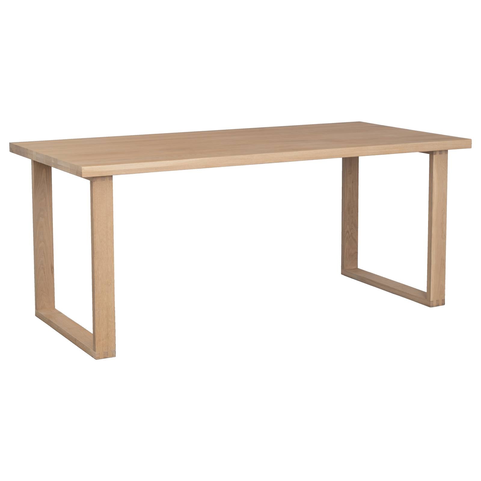 Nicola 180cm Oak Dining Table, Natural