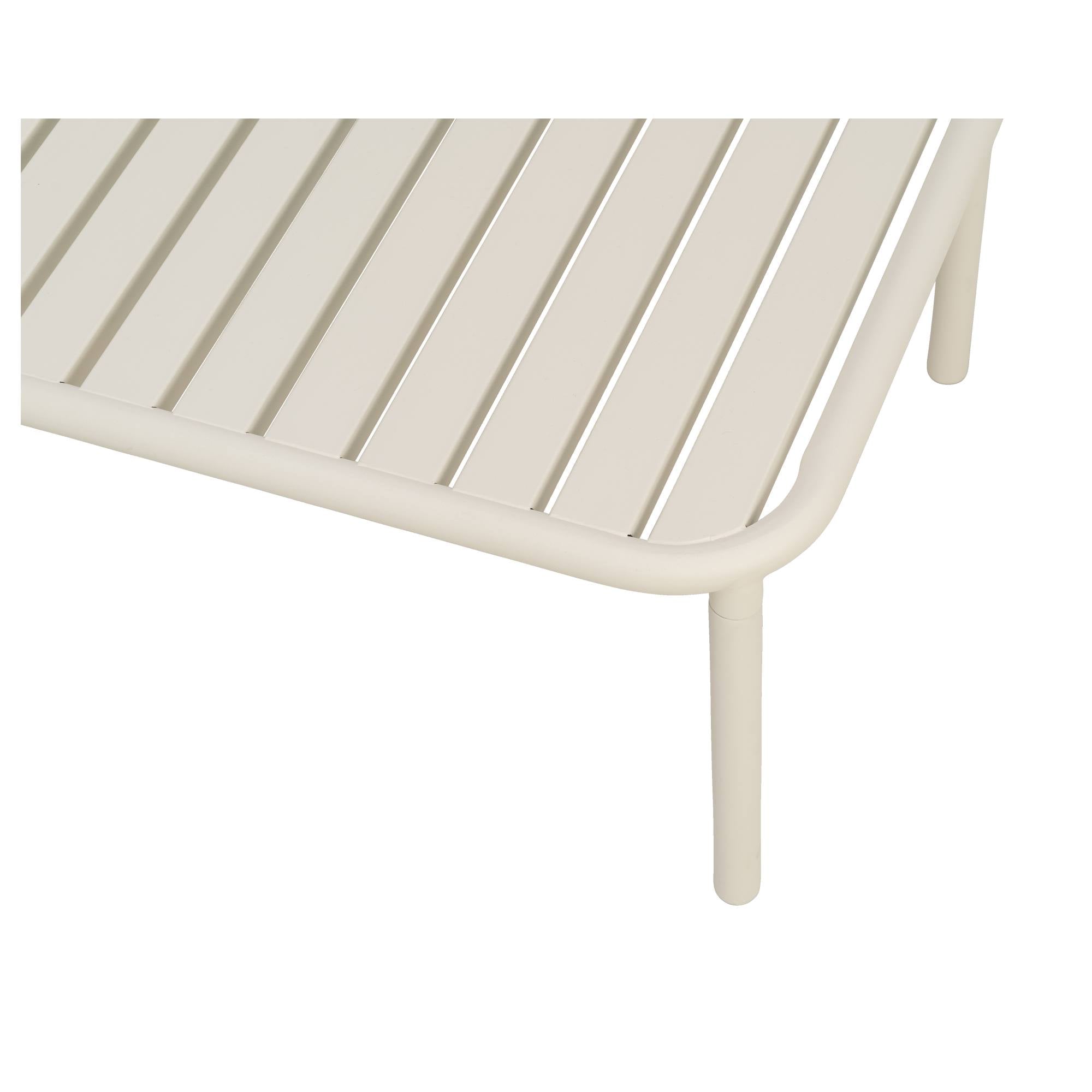 Audrey 120cm Coffee Table, Coastal White