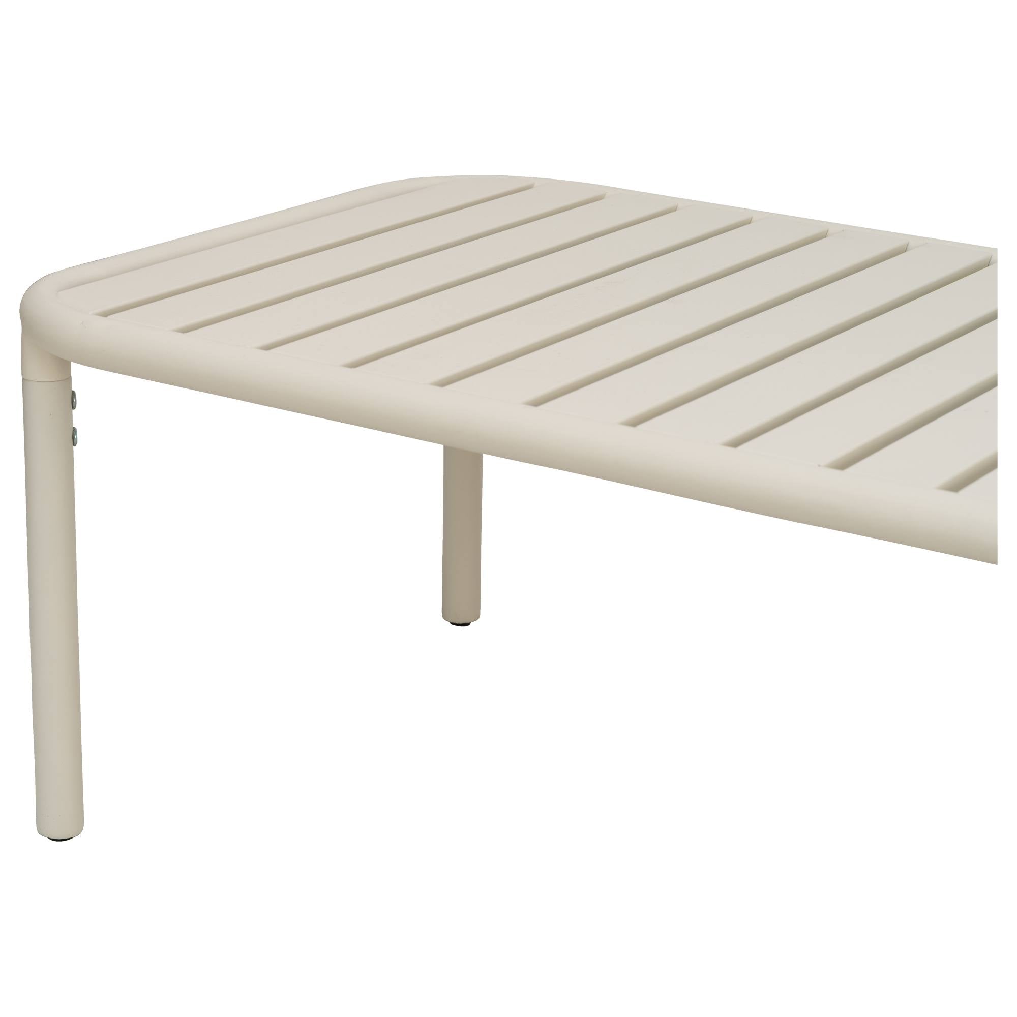 Audrey 120cm Coffee Table, Coastal White