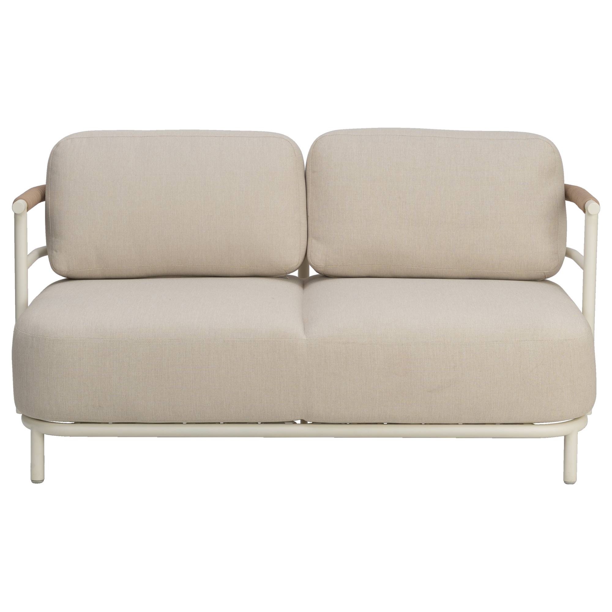 Audrey 2 Seater Sofa, Sandstone