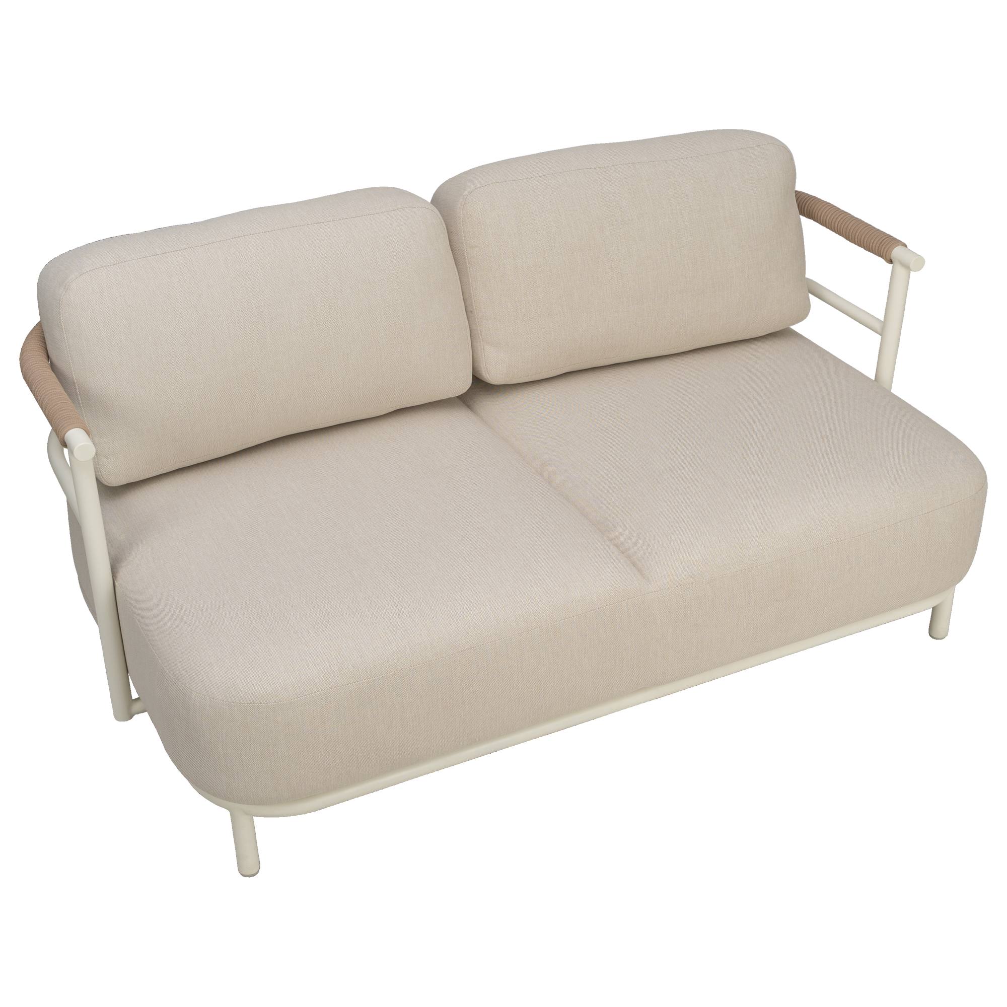Audrey 2 Seater Sofa, Sandstone