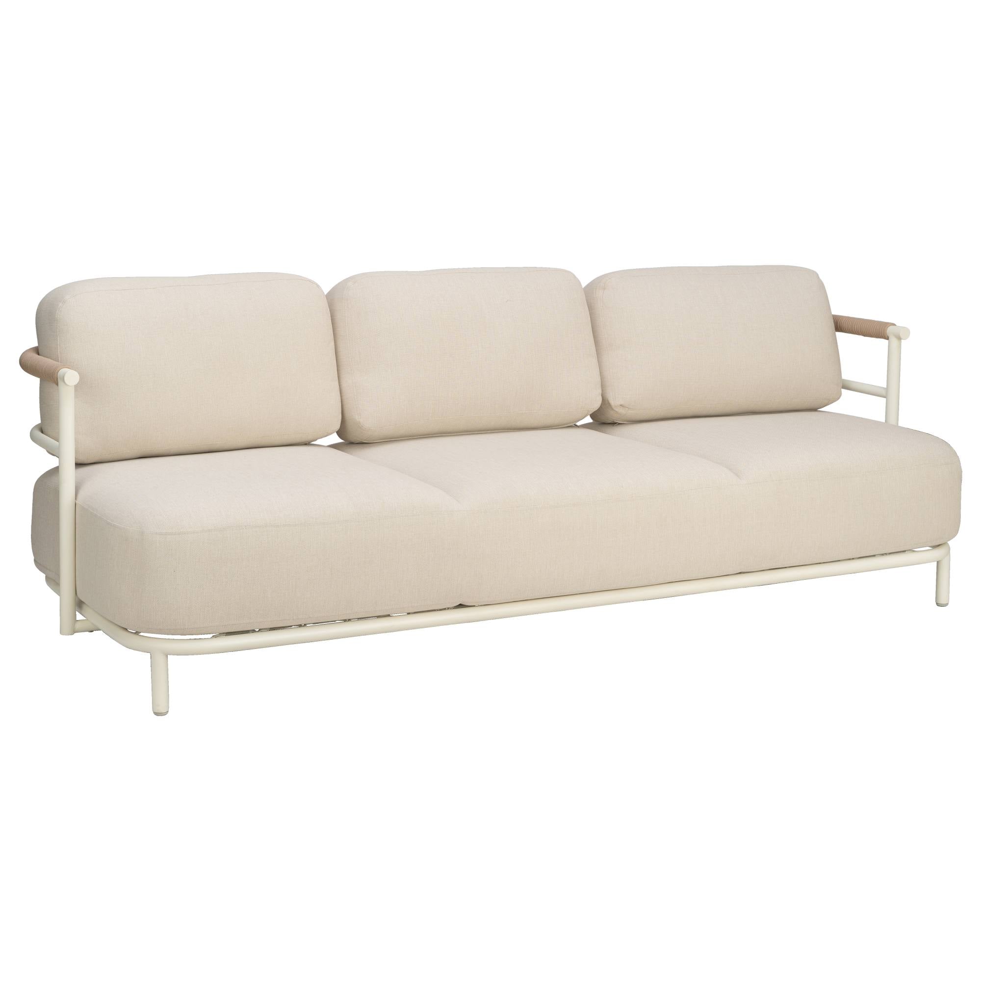 Audrey 3 Seater Sofa, Sandstone