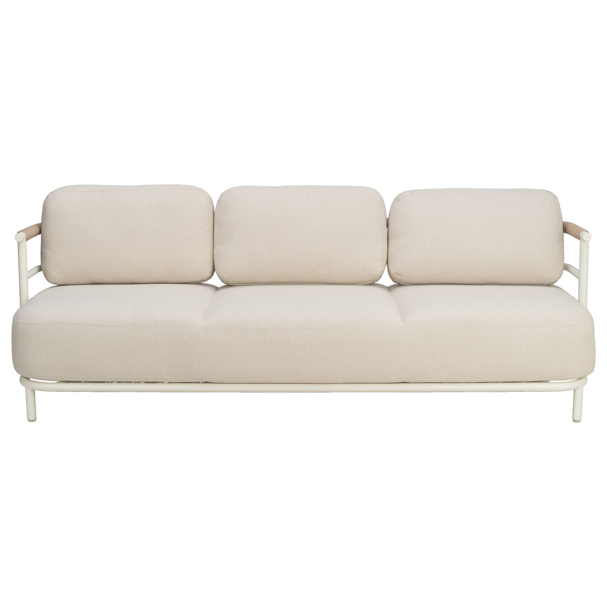 Audrey 3 Seater Sofa, Sandstone