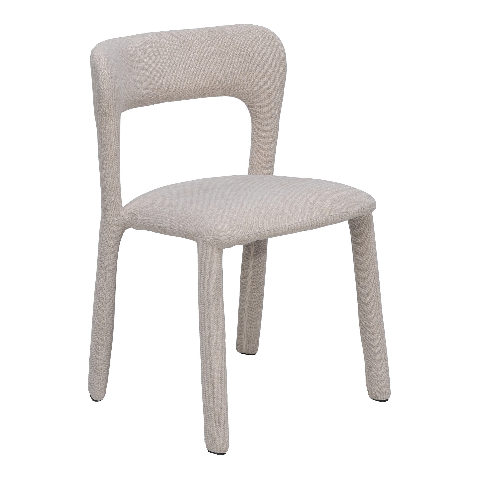 Elray Fabric Dining Chair, Beige