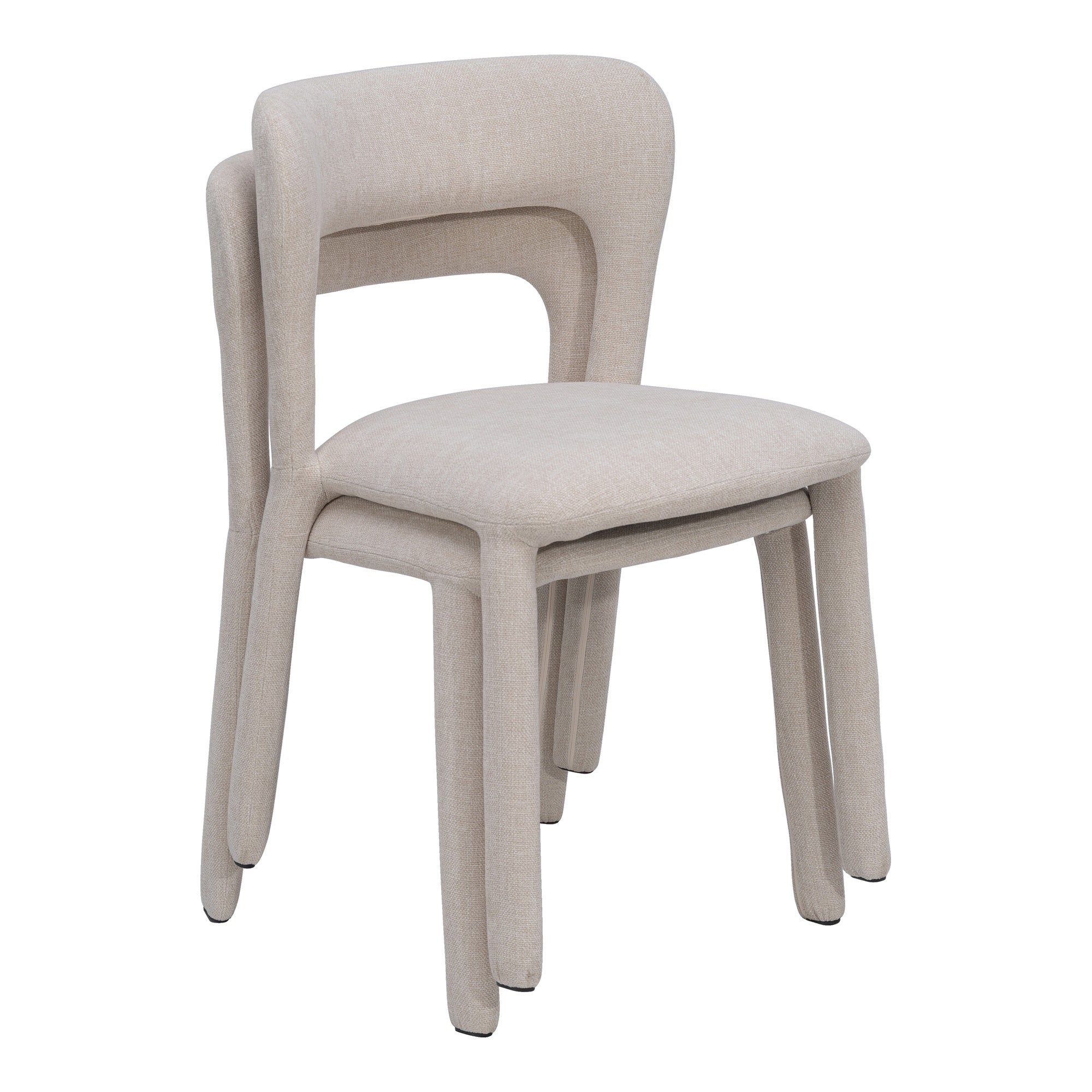 Elray Fabric Dining Chair, Beige
