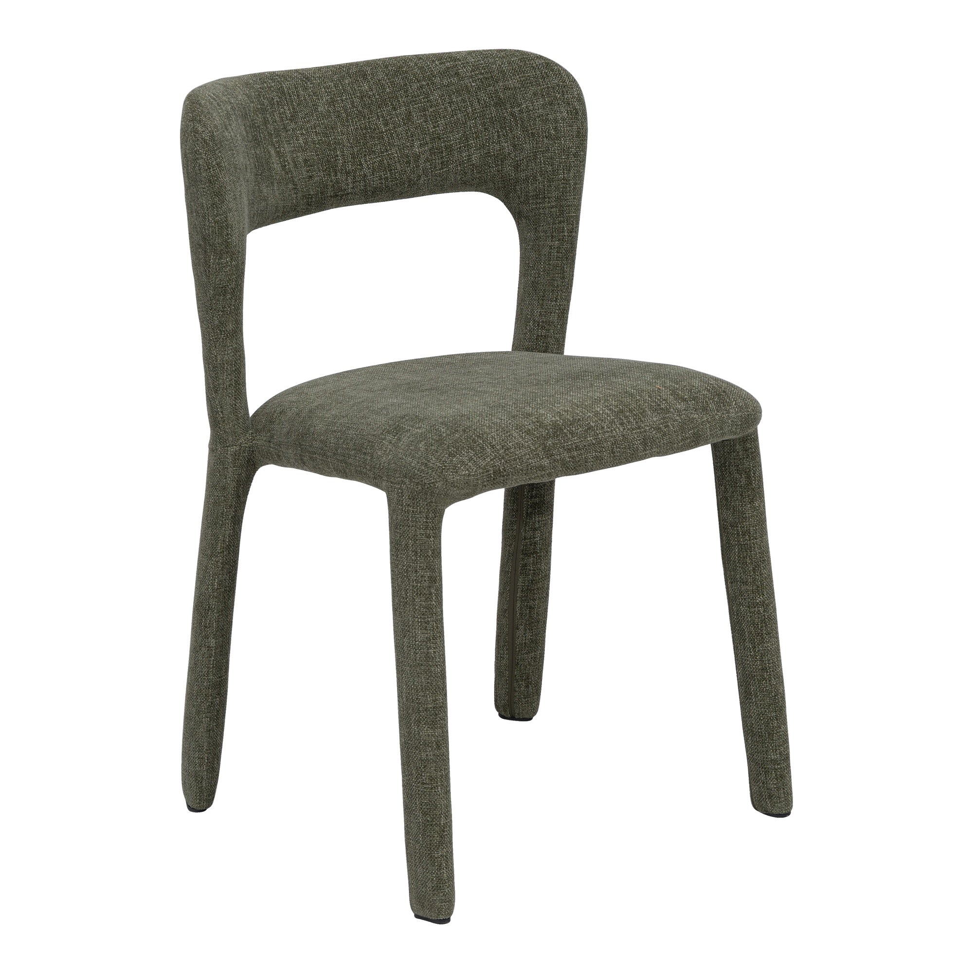 Elray Fabric Dining Chair, Fern Green