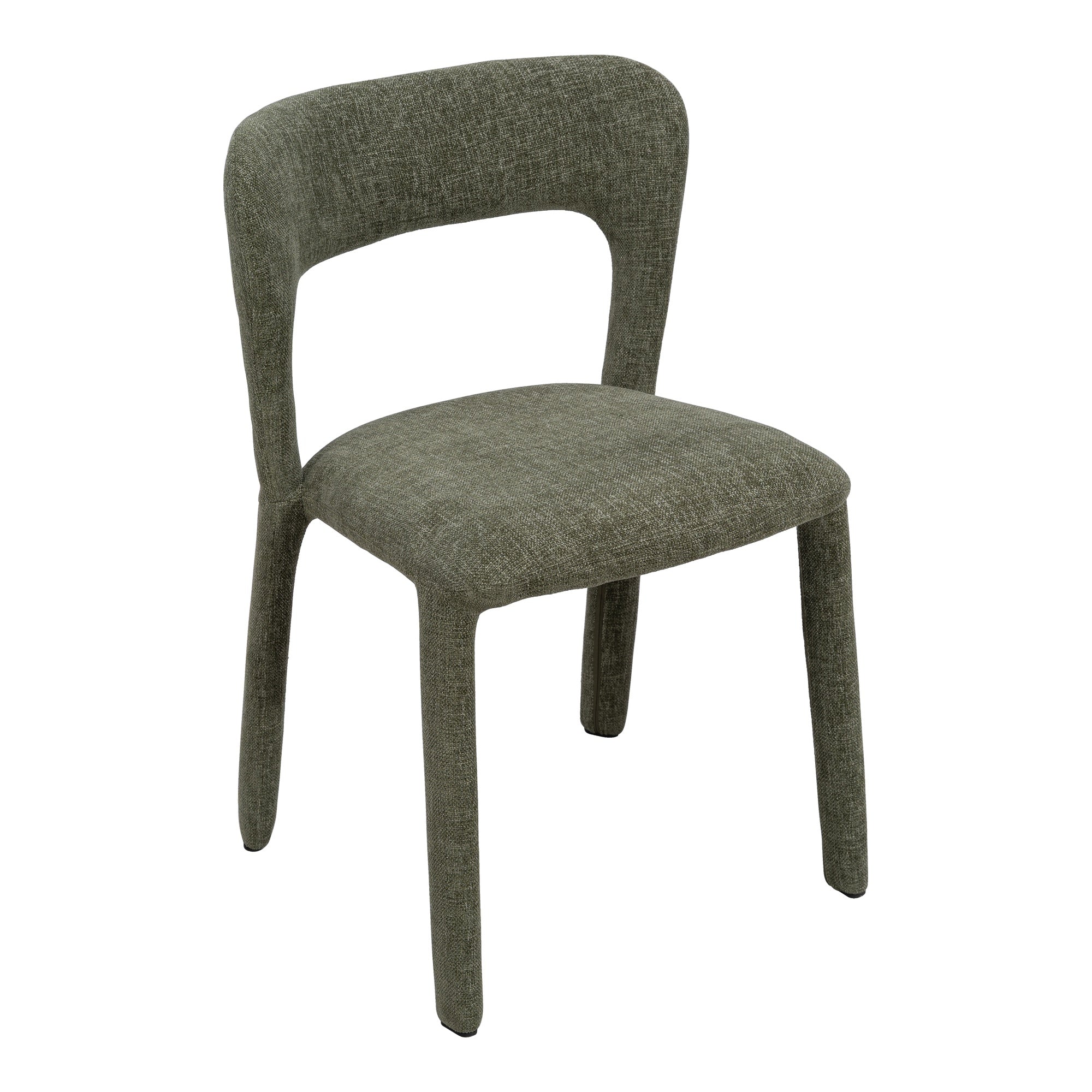 Elray Fabric Dining Chair, Fern Green