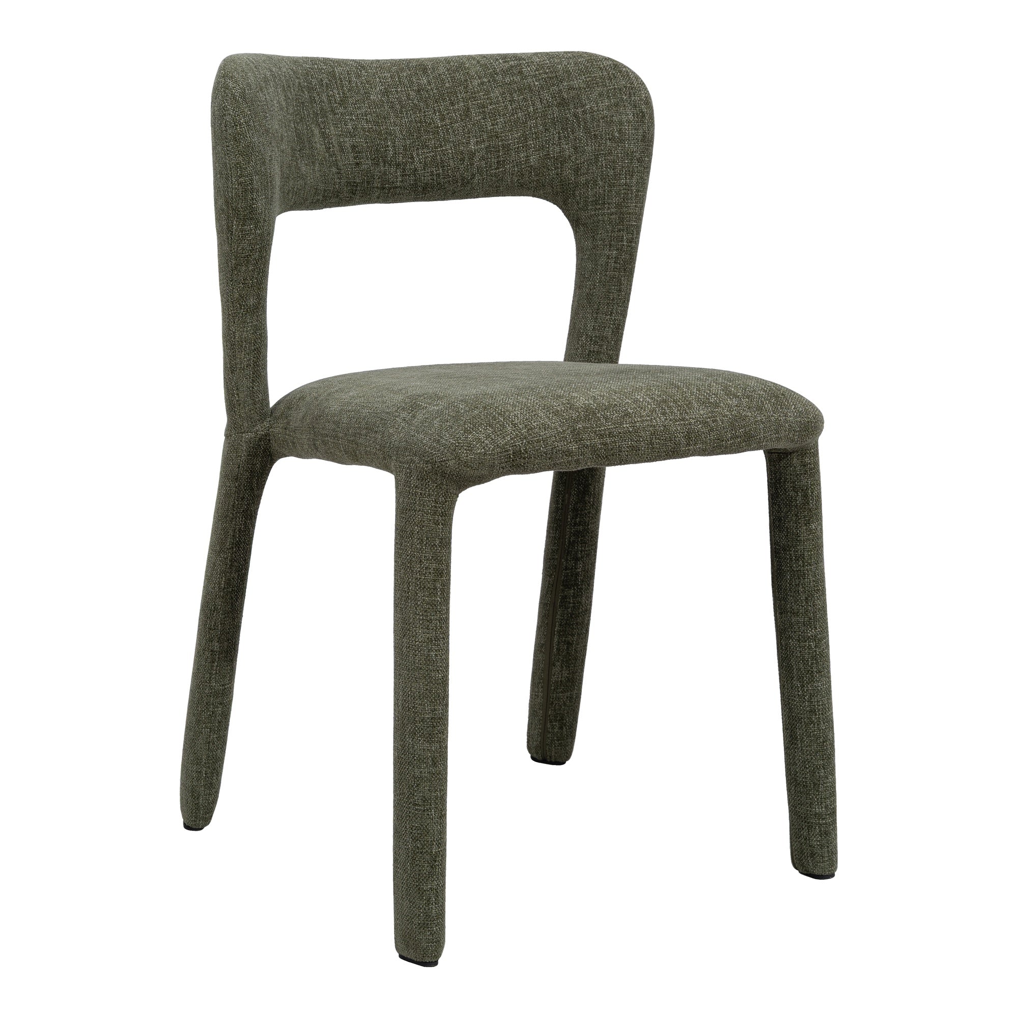 Elray Fabric Dining Chair, Fern Green