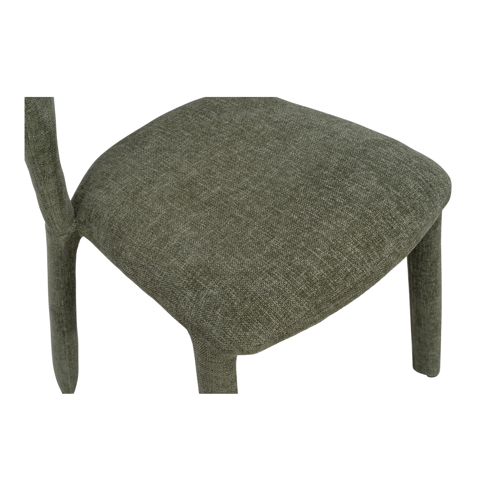 Elray Fabric Dining Chair, Fern Green