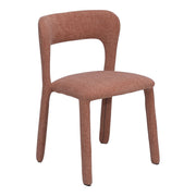 Elray Fabric Dining Chair, Pomelo Red