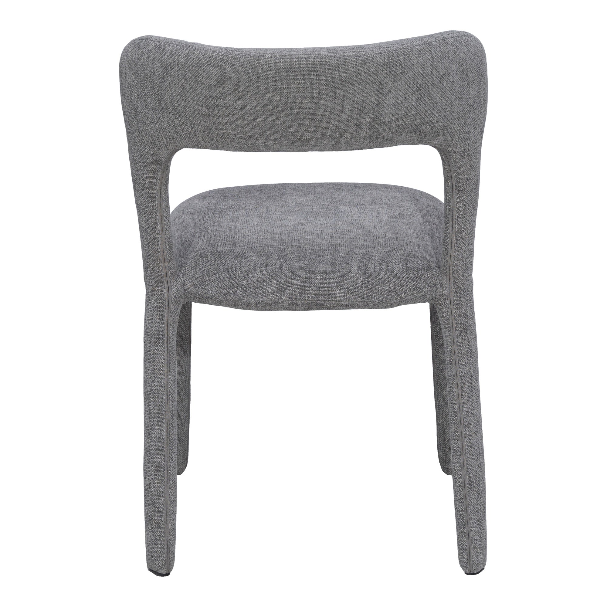 Elray Fabric Dining Chair, Light Grey