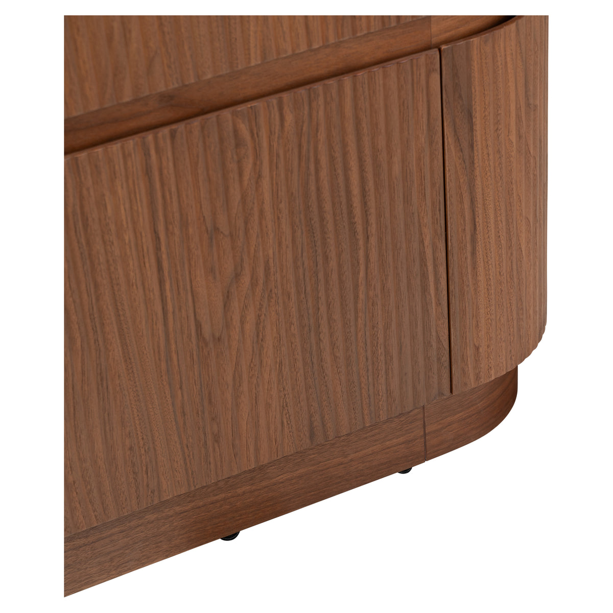 Solana 1200mm Carrara Marble Top Freestanding Vanity, Walnut
