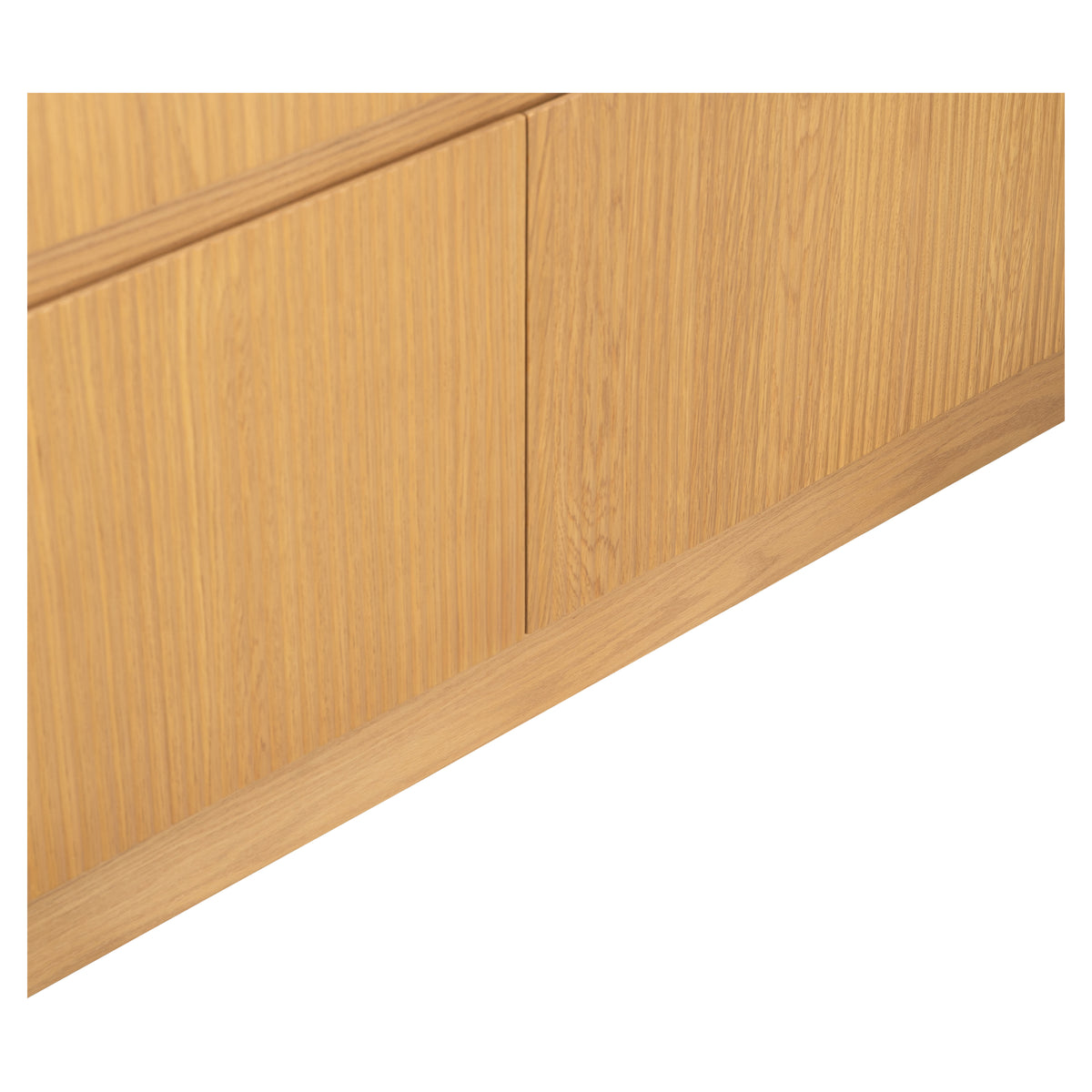 Solana 1500mm Carrara Marble Top Freestanding Vanity, White Oak