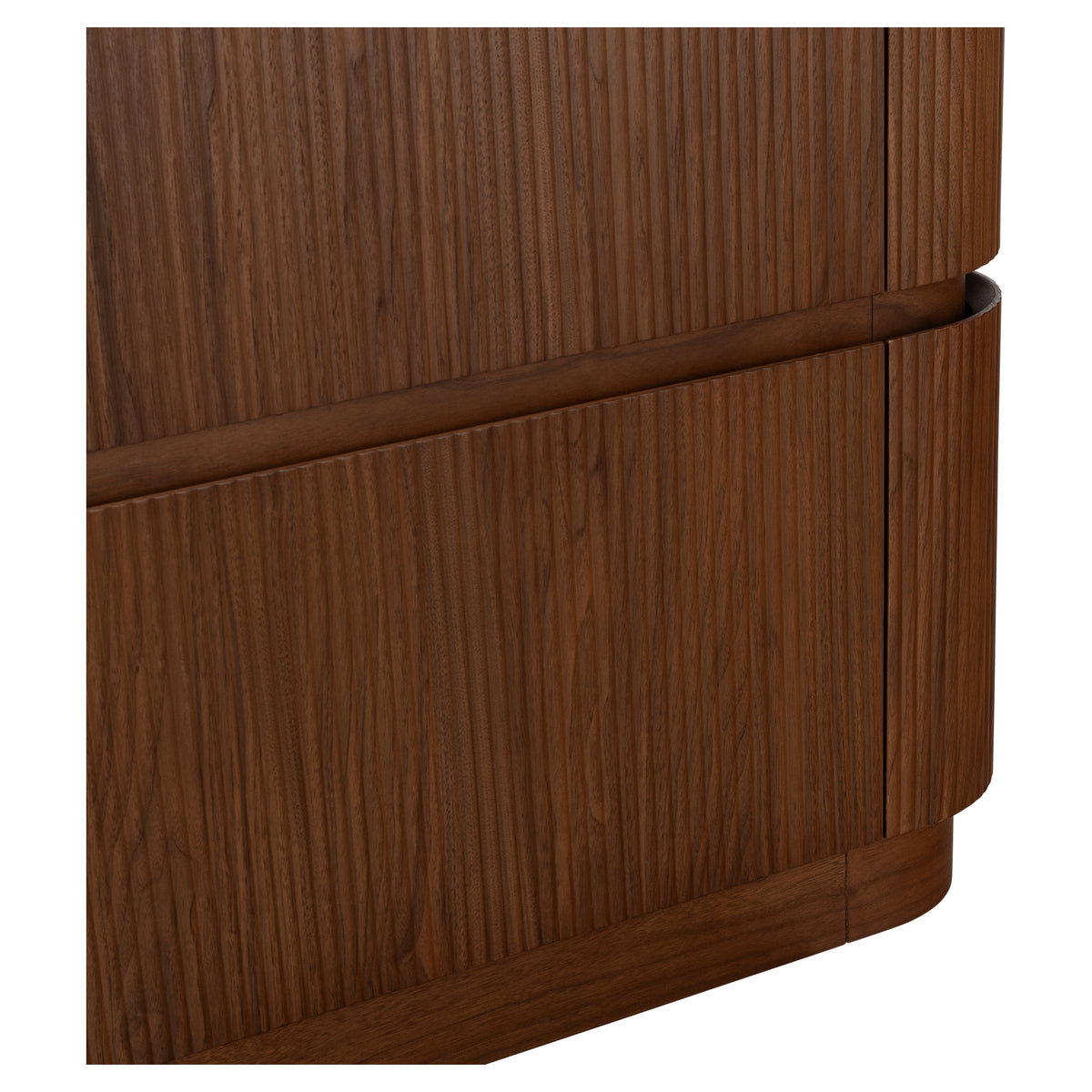Solana 1800mm Carrara Marble Top Freestanding Vanity, Walnut