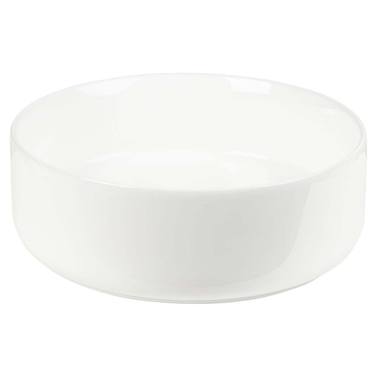 Angelo 36cm Ceramic Round Counter Top Basin, Gloss White