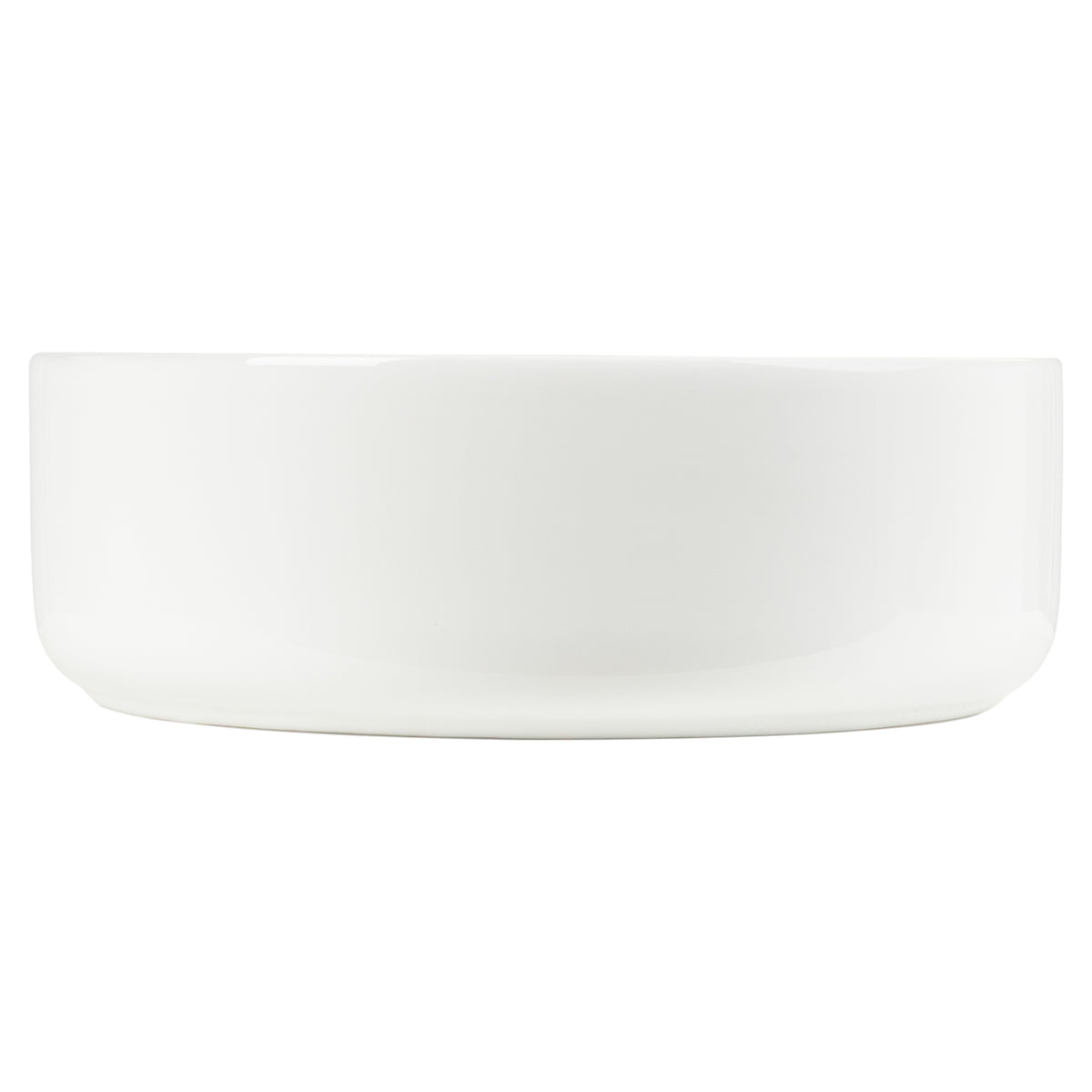Angelo 36cm Ceramic Round Counter Top Basin, Gloss White