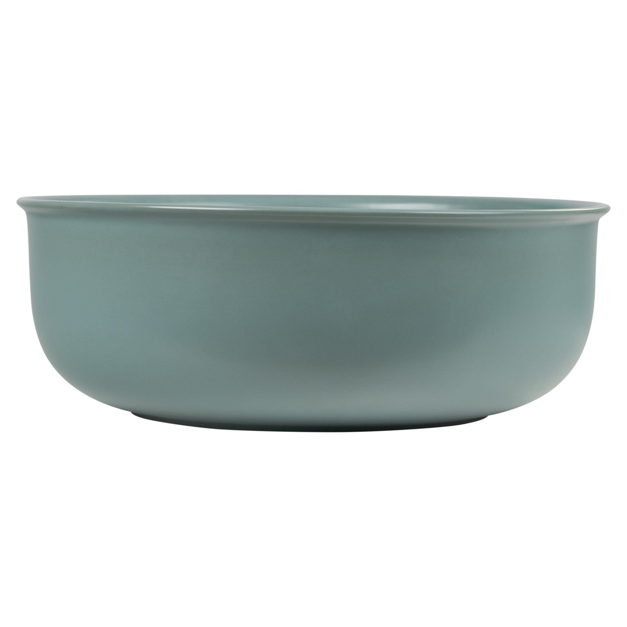 Classic 36cm Ceramic Round Counter Top Basin, Duckegg