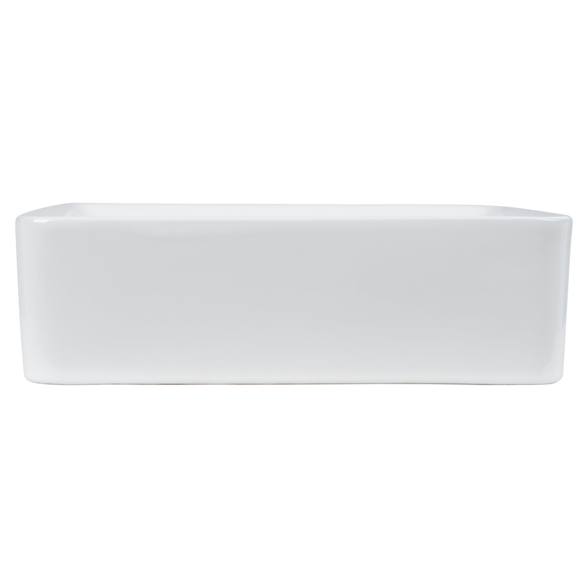 Alton 36cm Ceramic Square Counter Top Basin, Gloss White