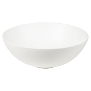 Soft Curve 46cm Ceramic Rectangular Counter Top Basin, Matte White