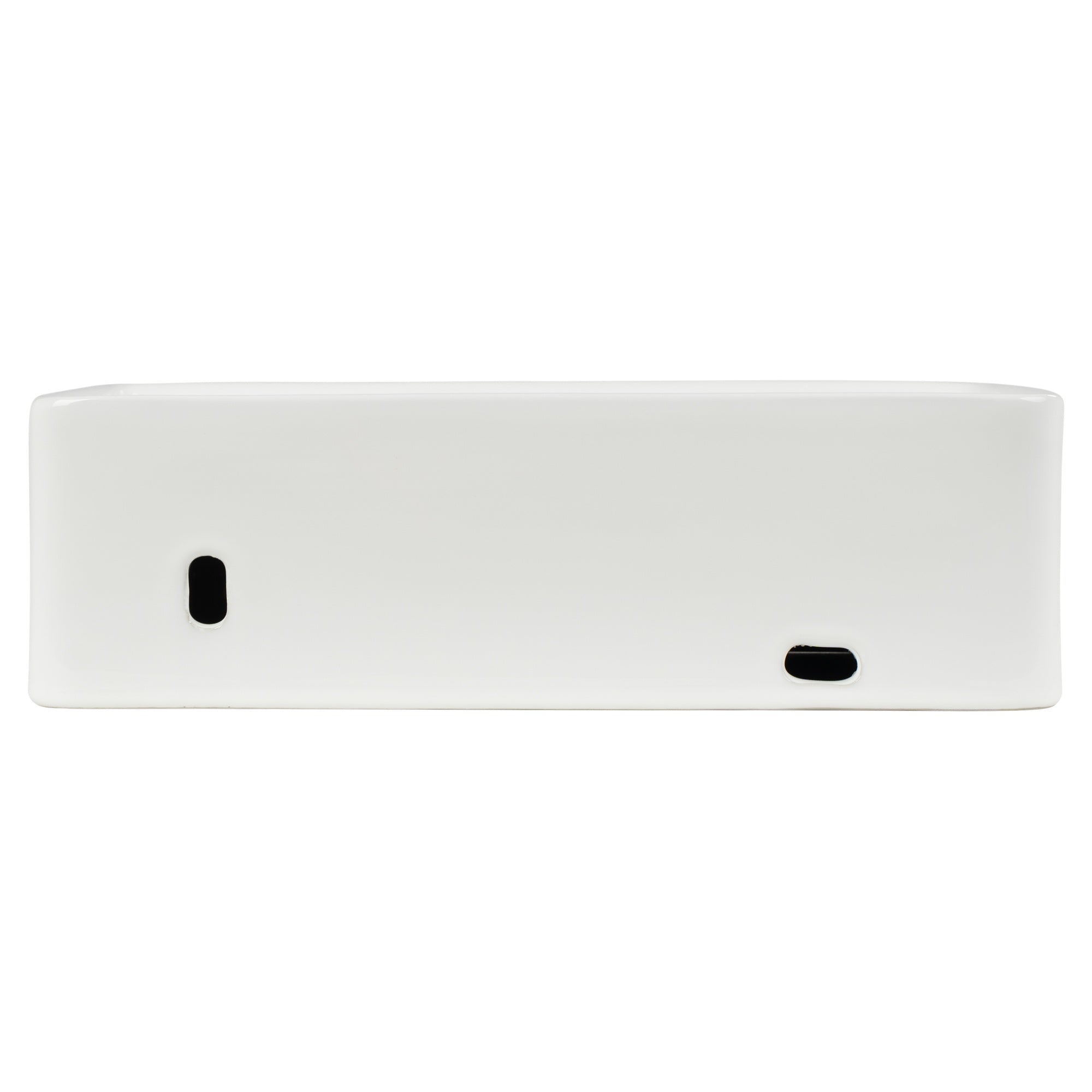 Ceramic Wall Hung Basin, Gloss White