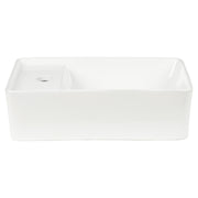 Ceramic Wall Hung Basin, Gloss White