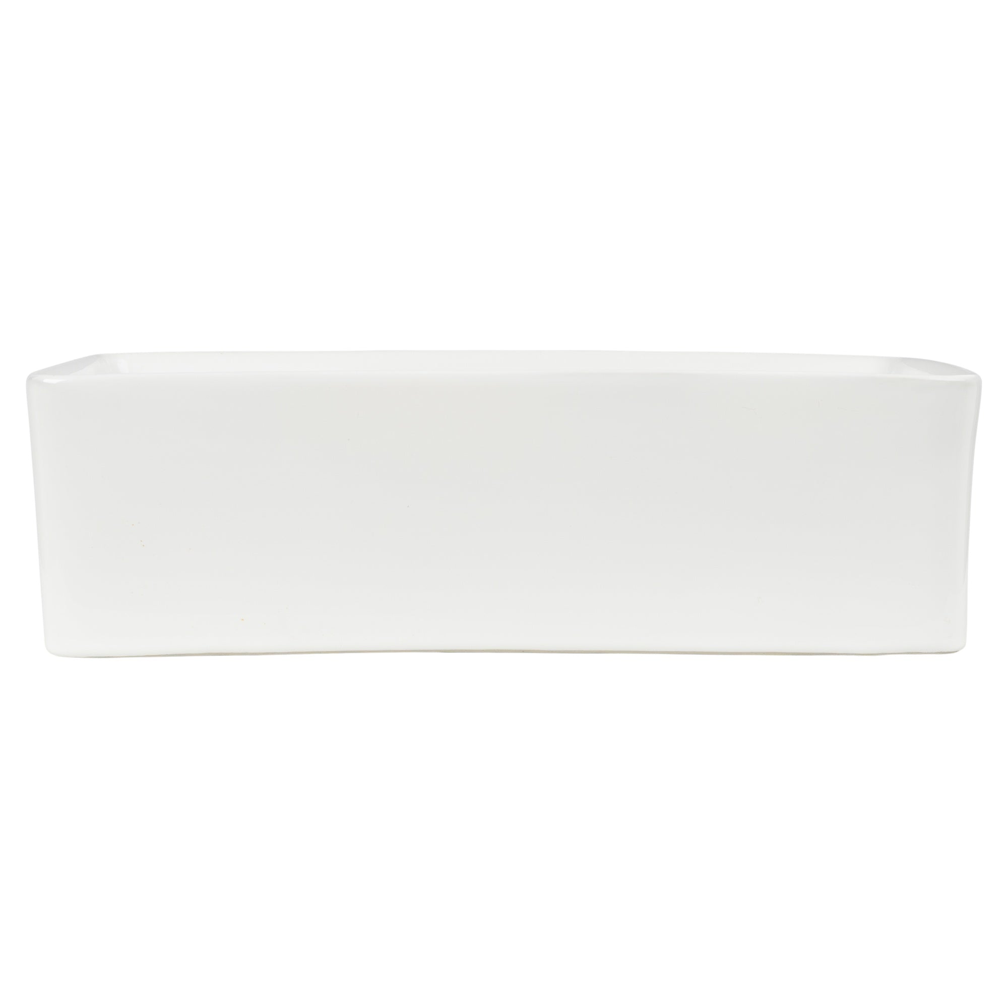 Ceramic Wall Hung Basin, Gloss White