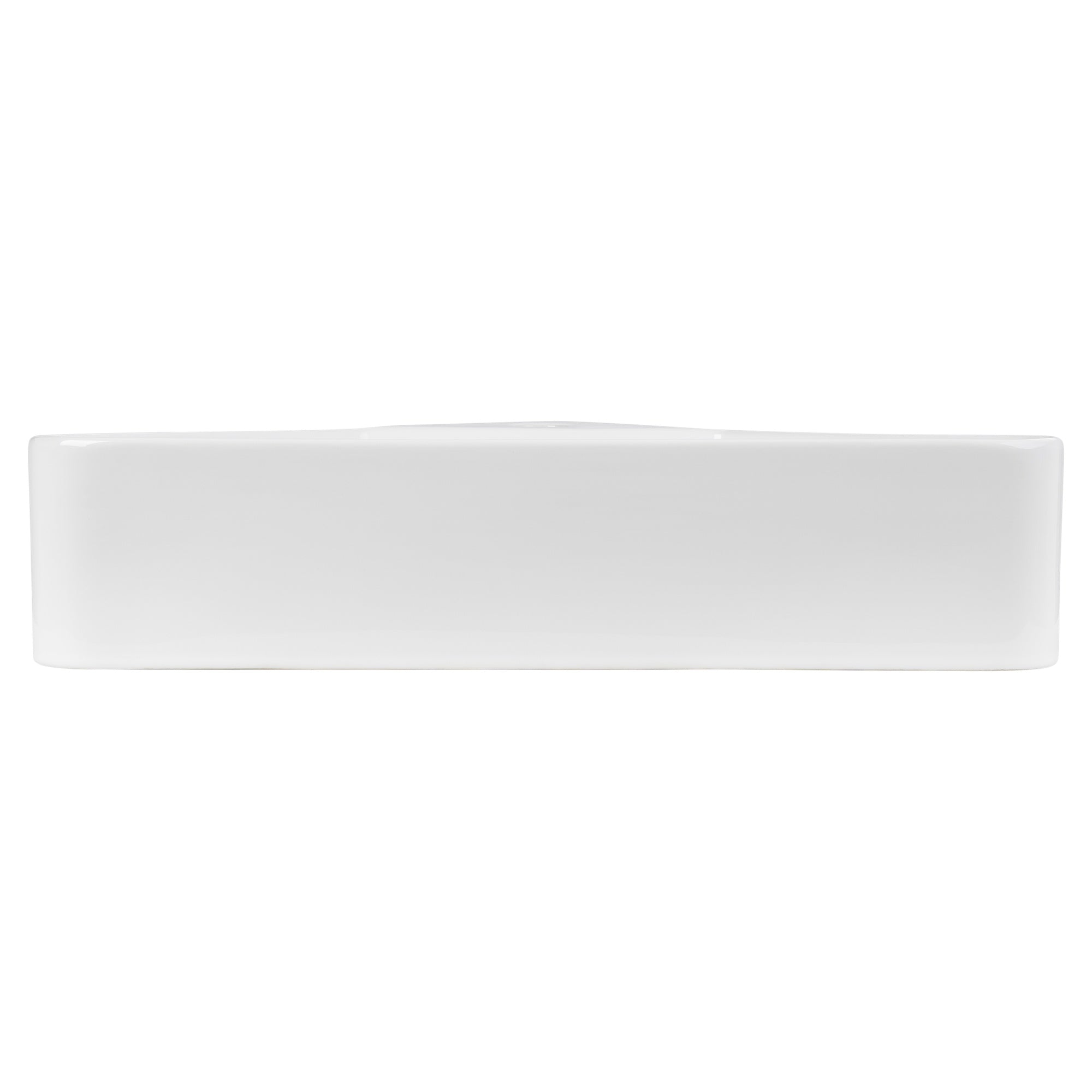 Ceramic Corner Wall Hung Basin, Gloss White
