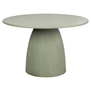 Olea 120cm Concrete Dining Table, Olive Green