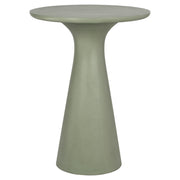 Verdo 80cm Concrete Bar Outdoor Table, Olive Green