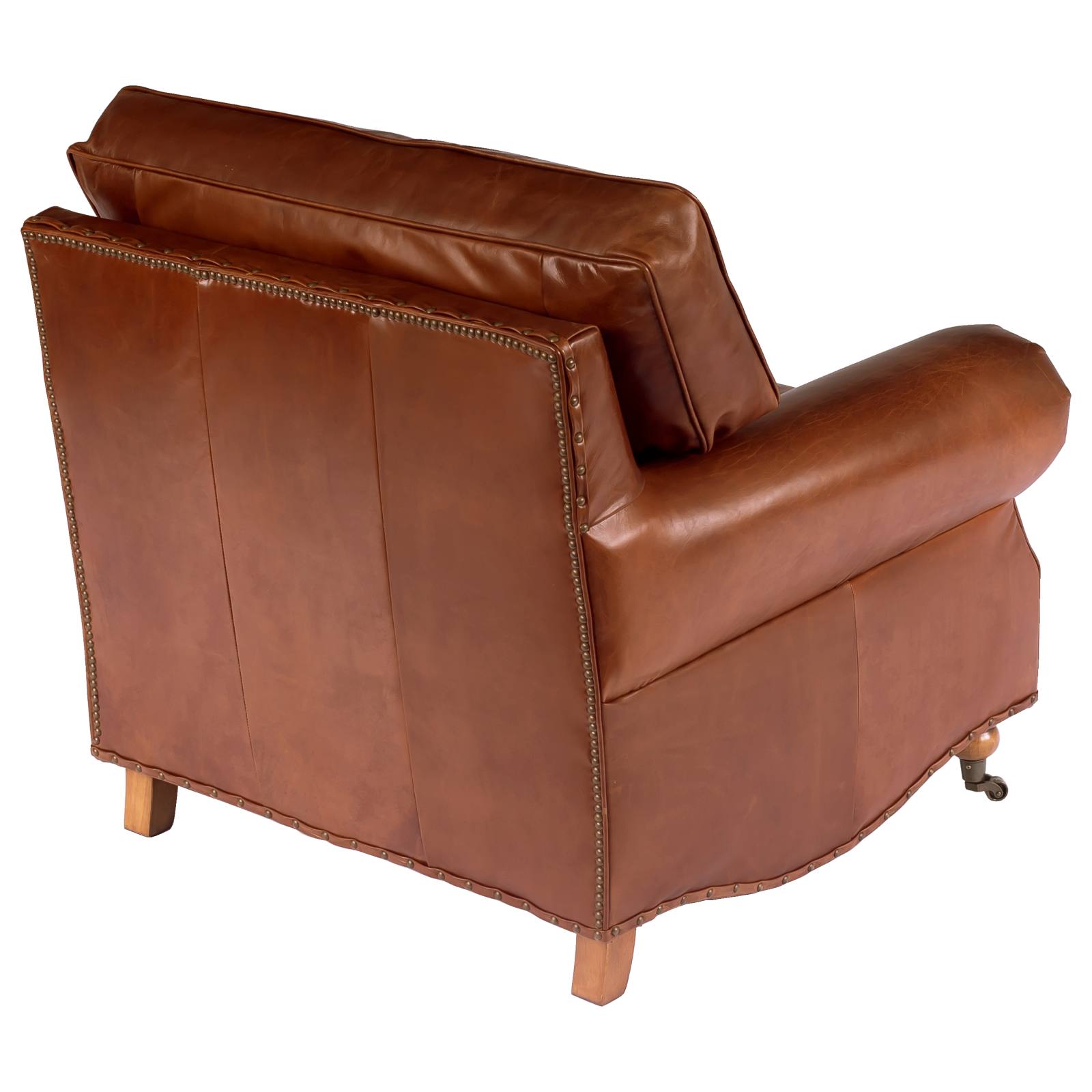 Stamford Leather Armchair, Vintage Whiskey