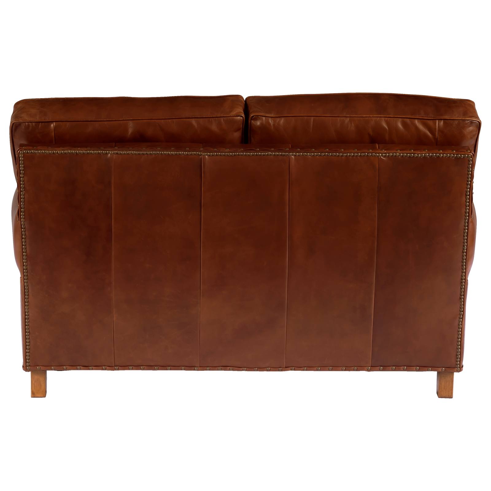 Stamford 2 Seater Leather Sofa, Vintage Whiskey