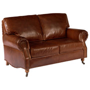 Stamford 2 Seater Leather Sofa, Vintage Whiskey