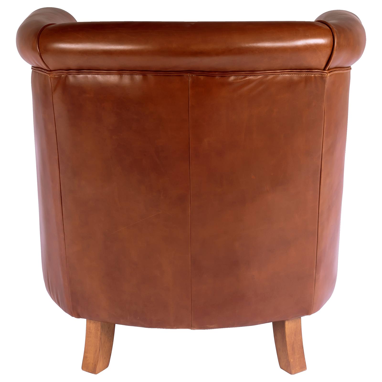 Club Leather Armchair, Vintage Whiskey
