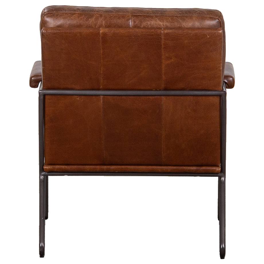 Taffy Vintage Whiskey Leather Armchair