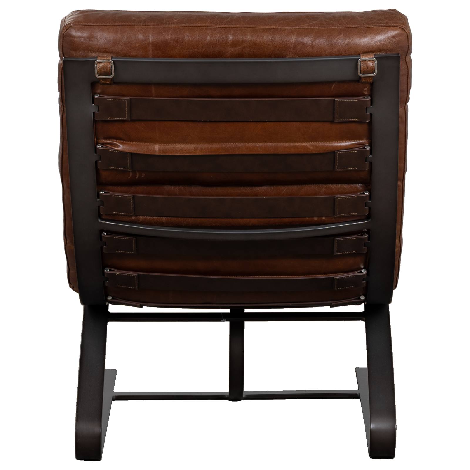Lanna Chair Leather Vintage Whiskey