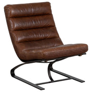 Lanna Chair Leather Vintage Whiskey