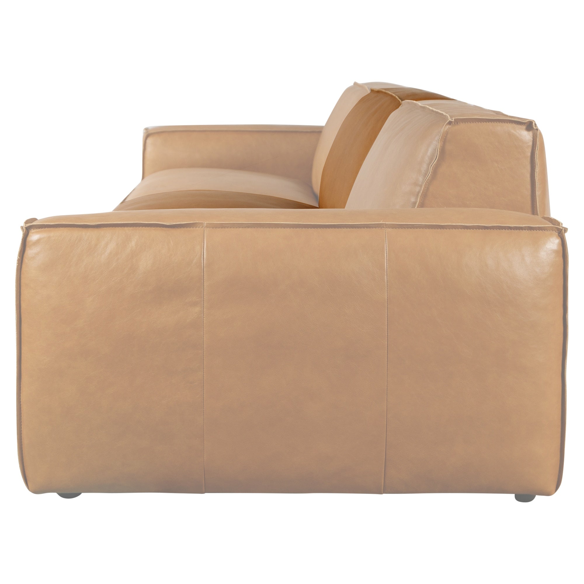 Nola Leather Single Sofa Seat, Como Tan