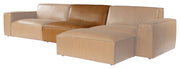 Nola Leather Single Sofa Seat, Como Tan